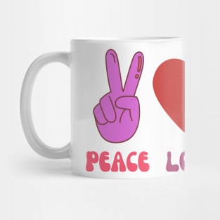 Peace Love Facial Mug
